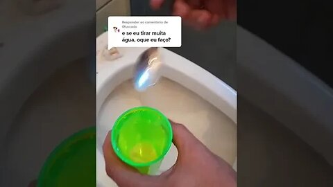 REAPROVEITANDO A ÁGUA | DÚVIDAS DE SEGUIDORES #shorts