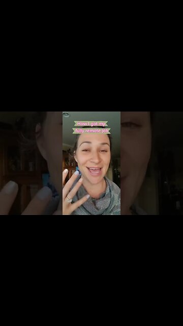 How I got my full remote job