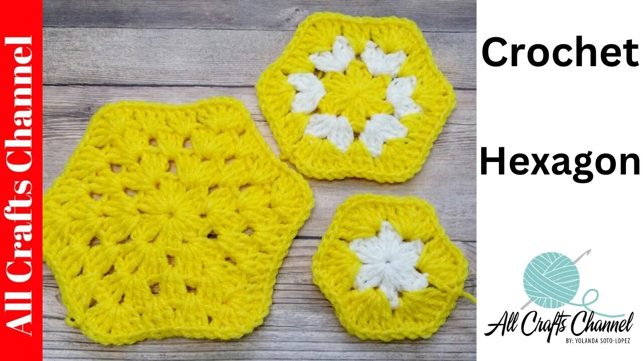 How to crochet a Hexagon