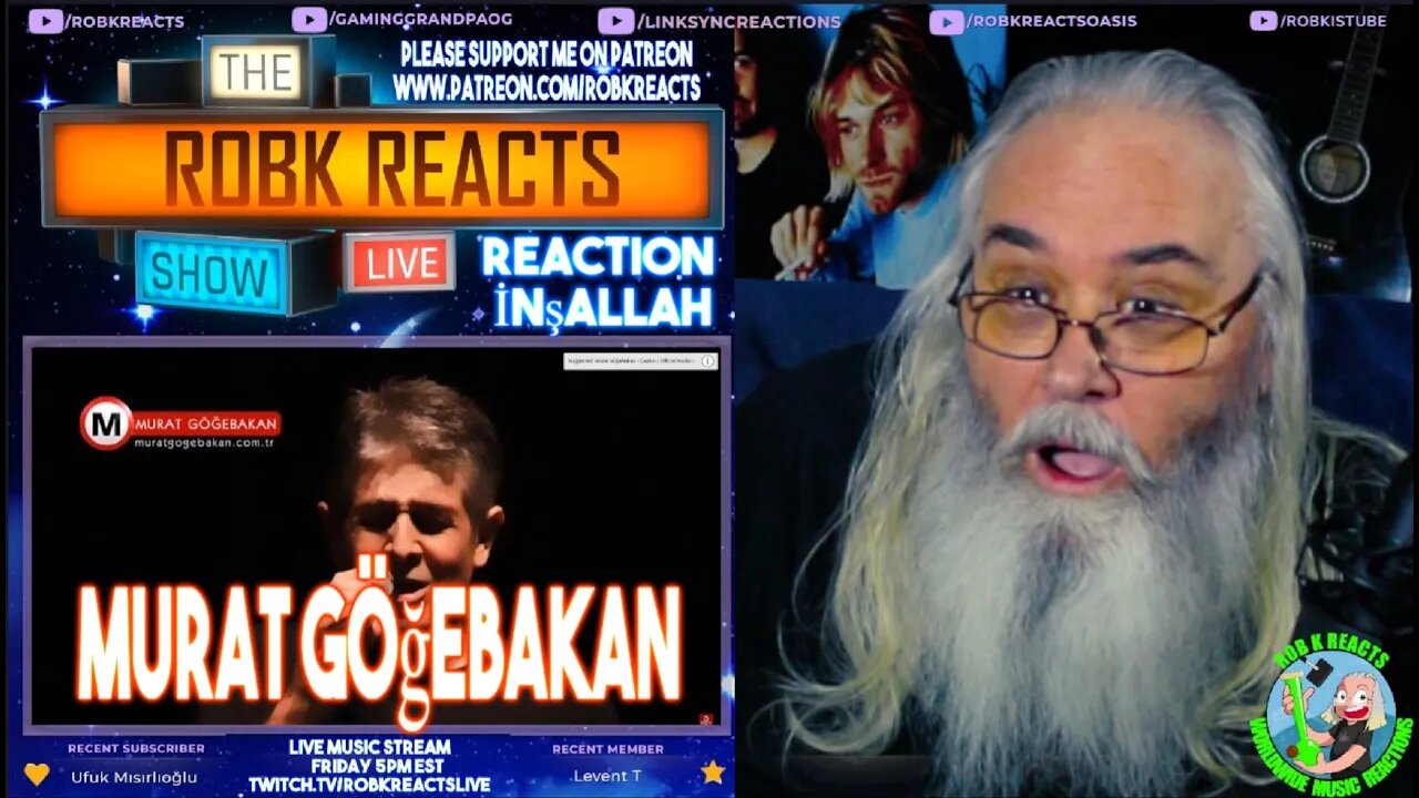 Murat Göğebakan Reaction - İnşallah - First Time Hearing - Requested