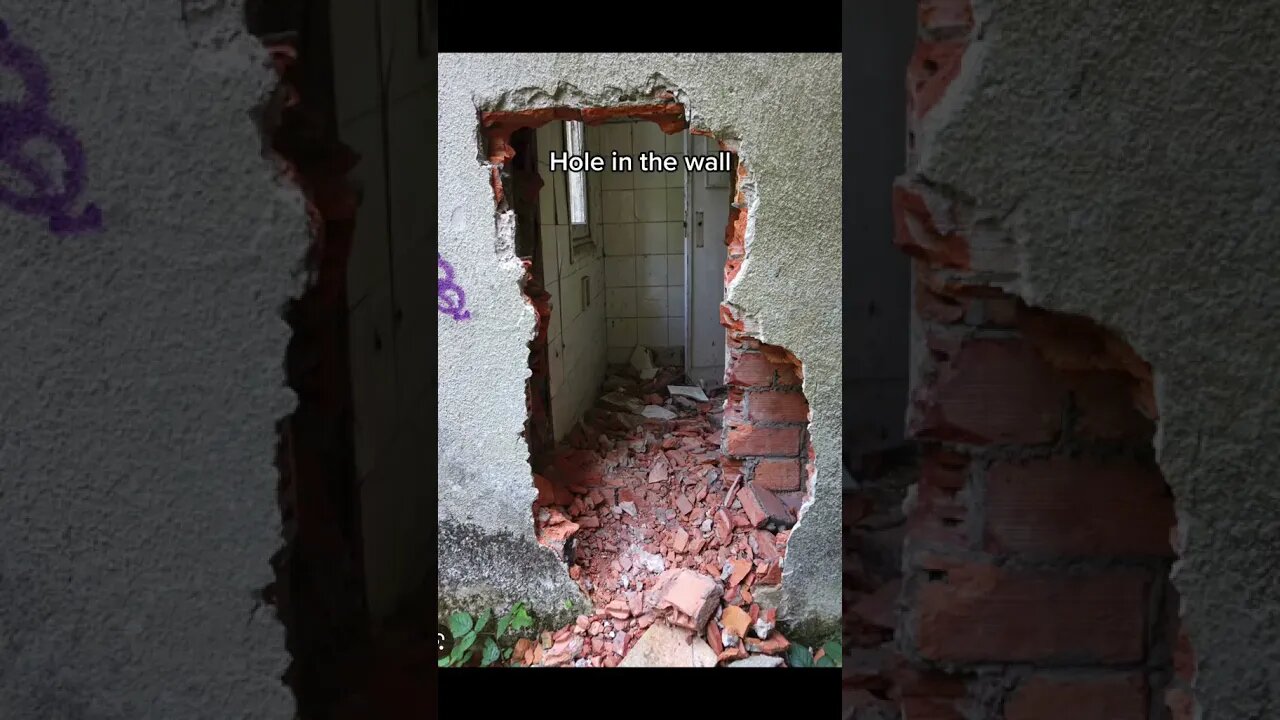 How do you get inside an abandoned building?
