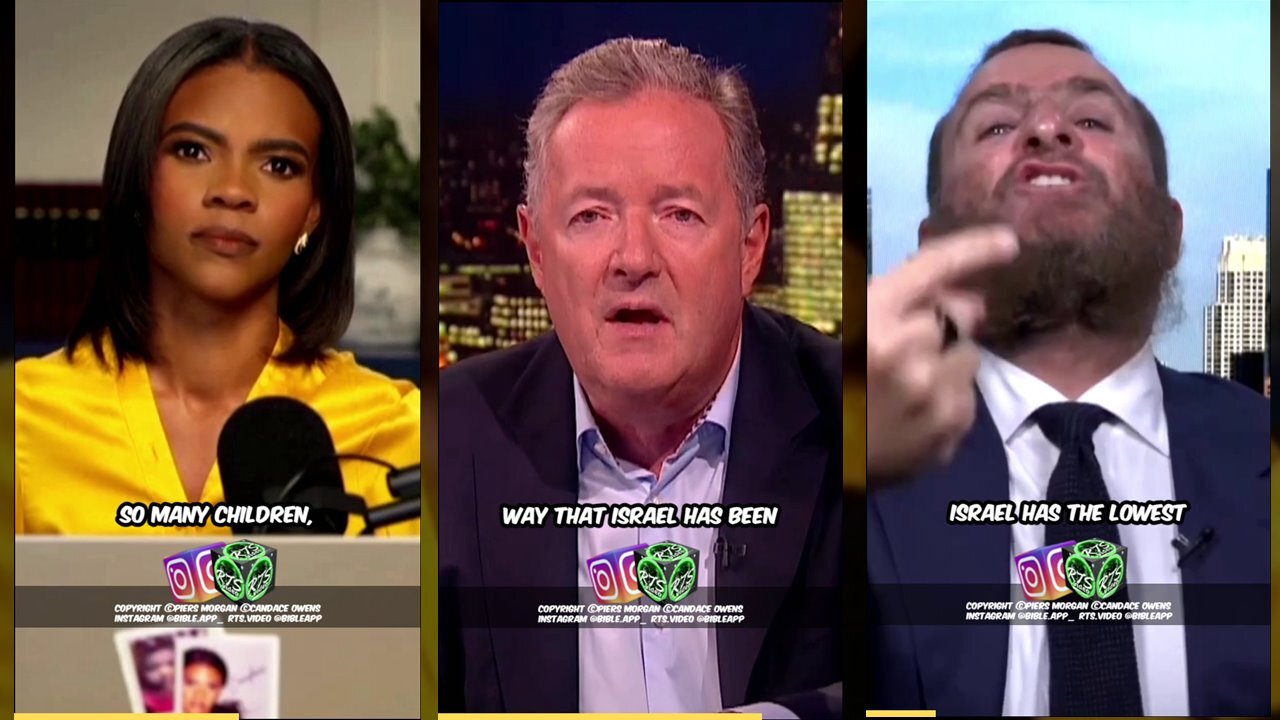 Israel is testing our patience: Piers Morgan to Shmuley Boteach w/ Candace Owens