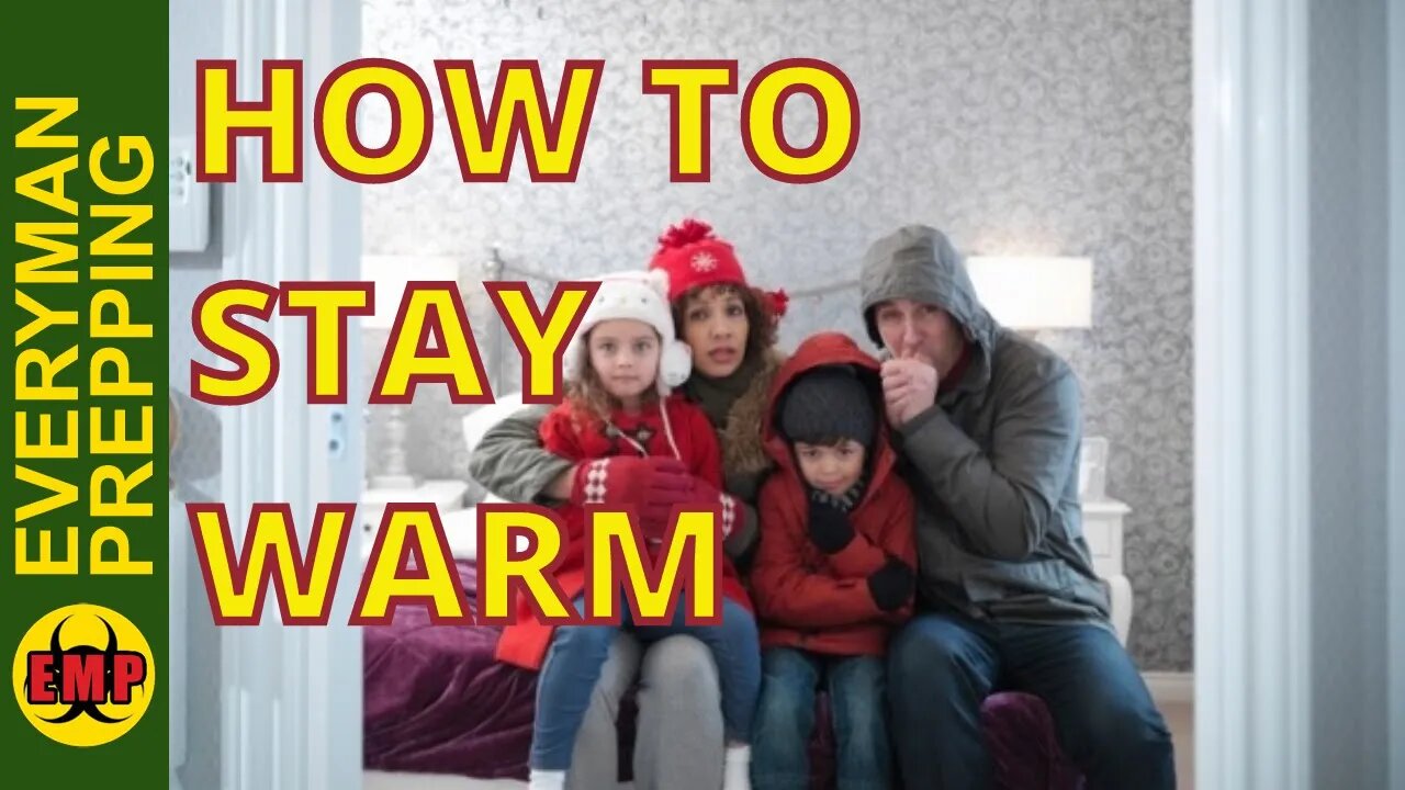 How To Stay Warm With No Power or Gas