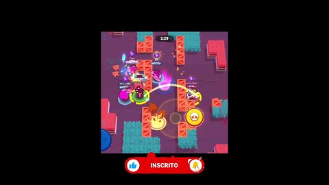 BRAWL STARS MELHORES MOMENTOS NO PIQUE-GEMA #225 #shorts