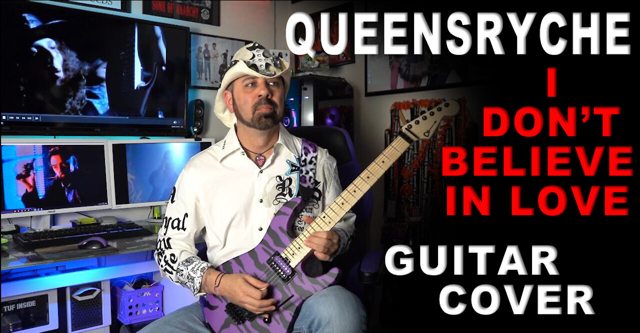 Queensryche I Don't Believe In Love Guitar Cover