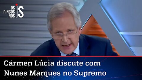 Augusto Nunes: Ministros do STF não admitem divergência