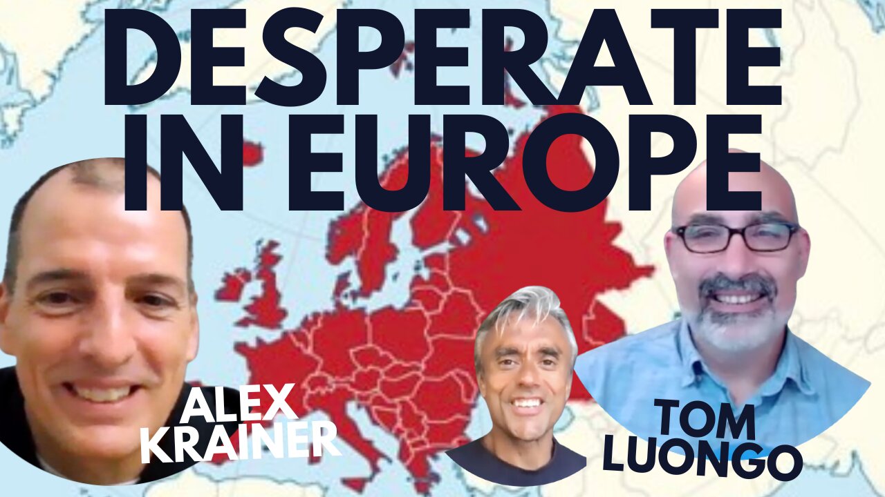 THE ELITES ARE GETTING DESPERATE & DANGEROUS! WITH TOM LUONGO & ALEX KRAINER - PART 1 OF 2