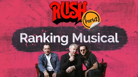 Ranking Musical - Discografia Rush Parte 2