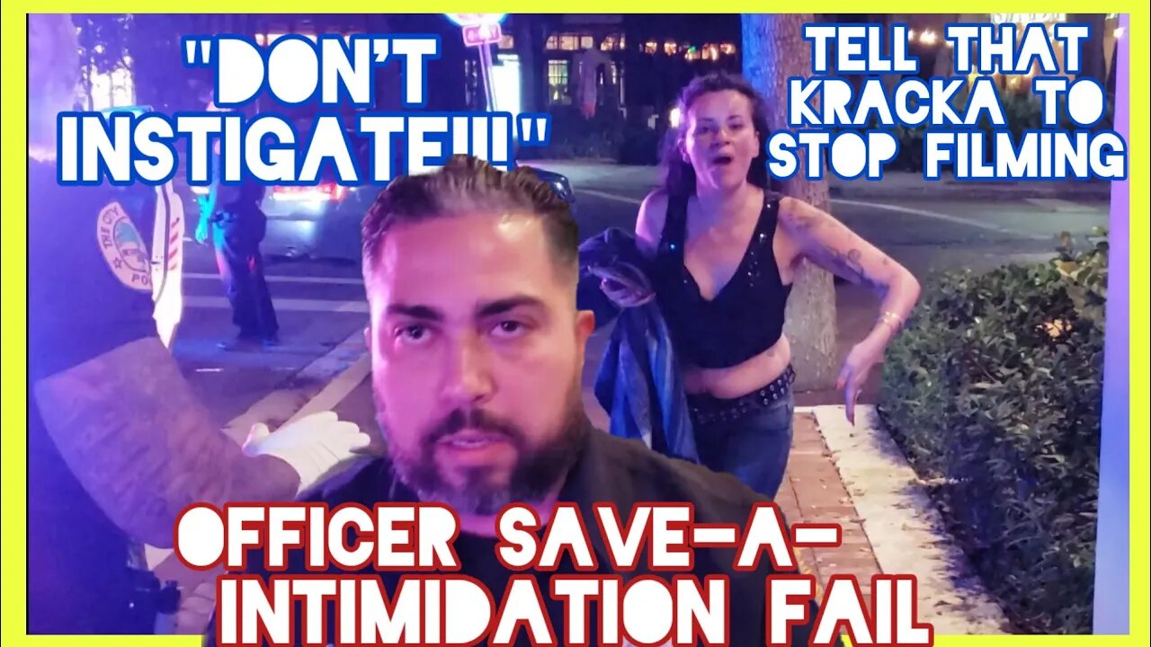 "DON'T INSTIGATE!!!" | INTIMIDATION FAIL | UNLAWFUL ORDERS DENIED | MIAMI CITY PD