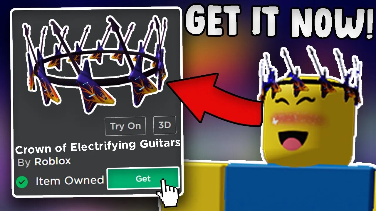 ⭐ How To Get The Crown of Electrifying Guitars FOR FREE!