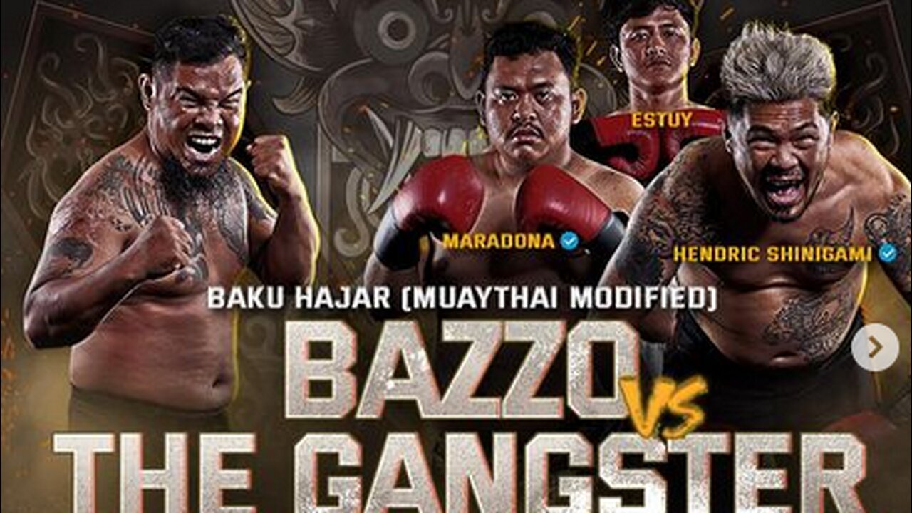 BRUTALL FIGHT!!! 1 VS 3, MARKET THUG VS GANGSTER ALLIANCE