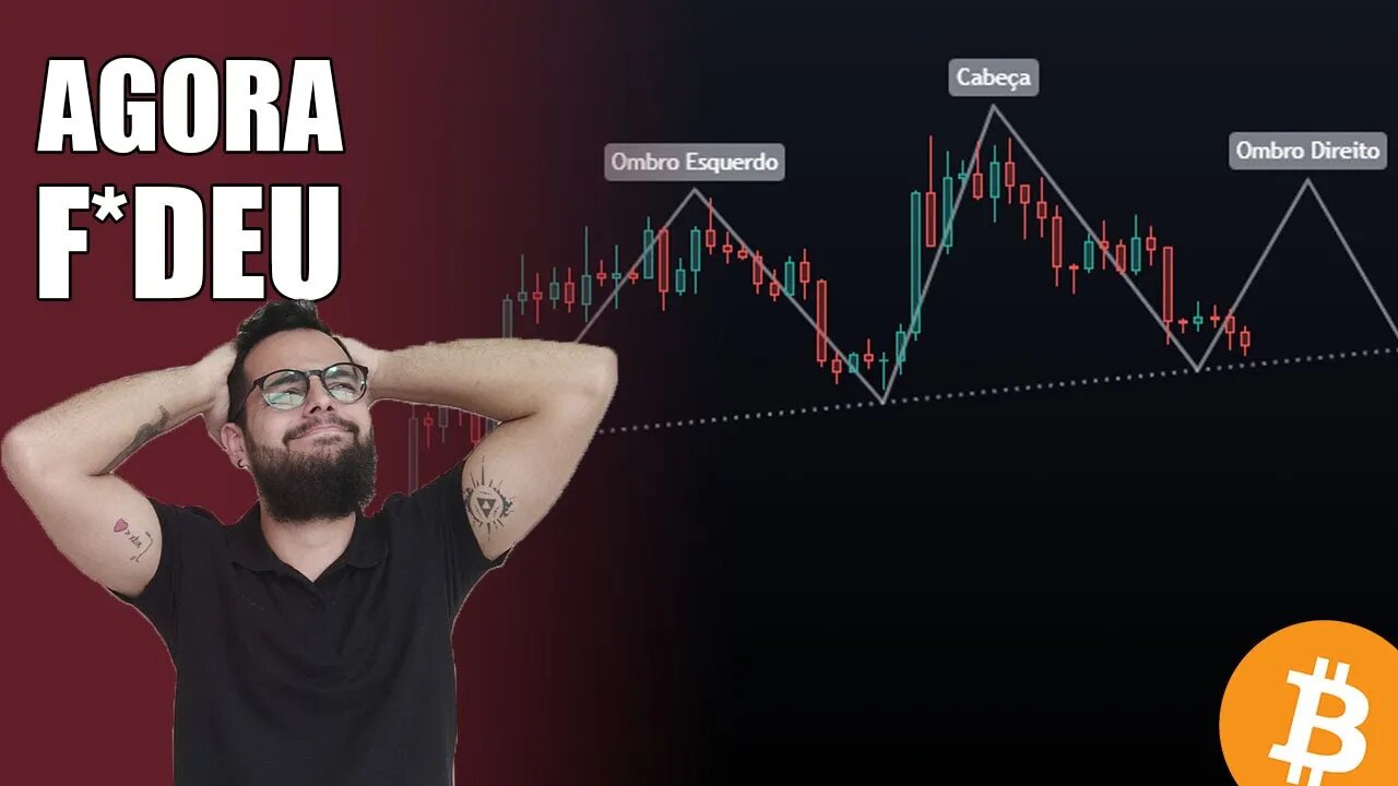 Bitcoin pode CAIR AINDA MAIS! Saiba o que fazer! | Análise $BTC 08/03/2023