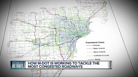 These are the most-congested stretches of freeway in metro Detroit