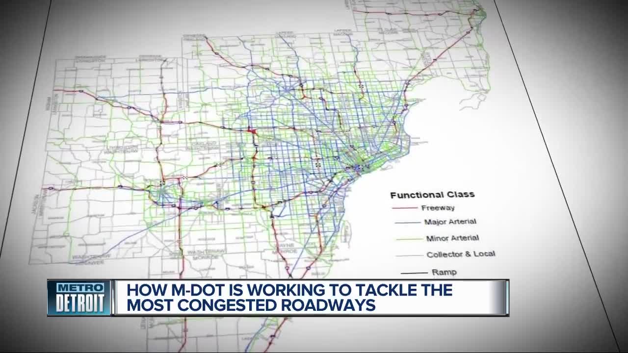 These are the most-congested stretches of freeway in metro Detroit