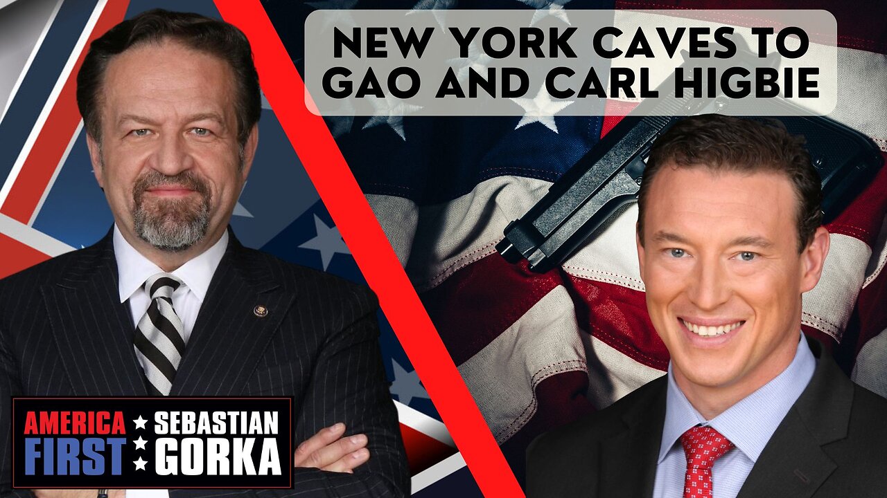 New York caves to GAO and Carl Higbie. Carl Higbie with Sebastian Gorka on AMERICA First