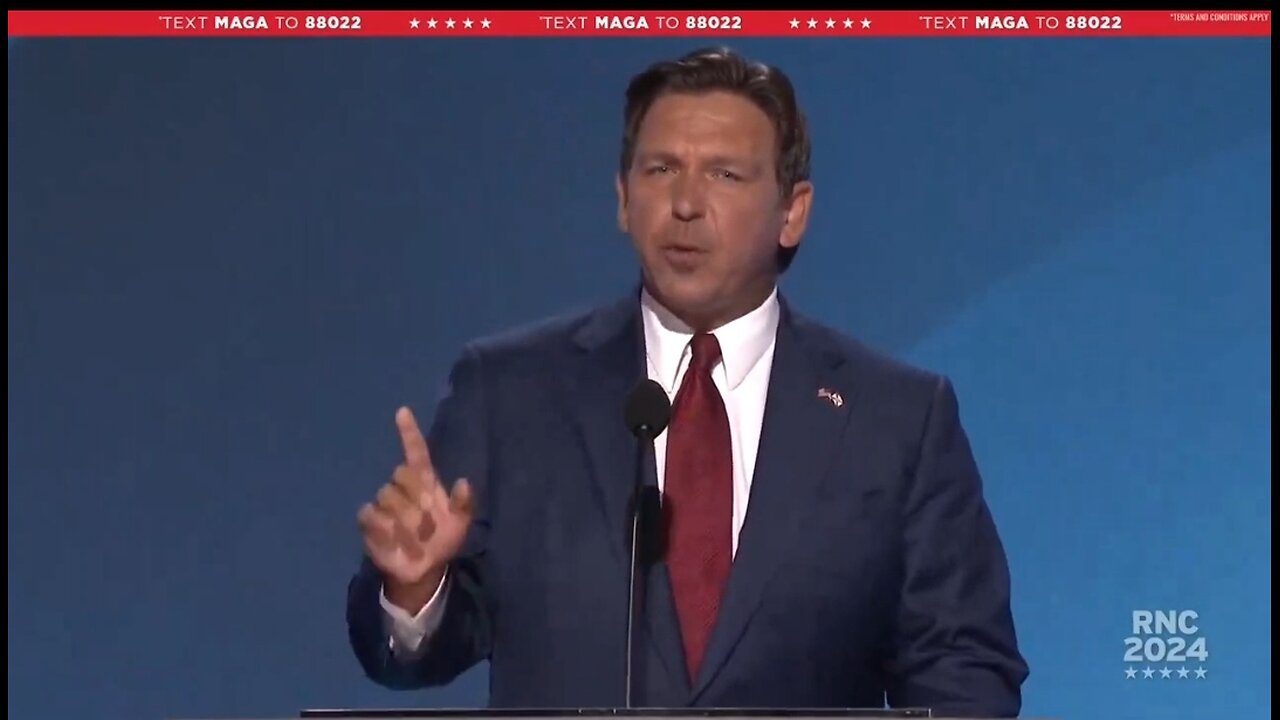 Gov Ron DeSantis: Weekend At Bernie's Presidency