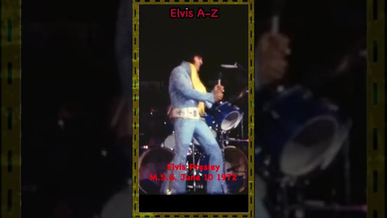 Elvis Presley-June 10th 1972-Madison Square Garden