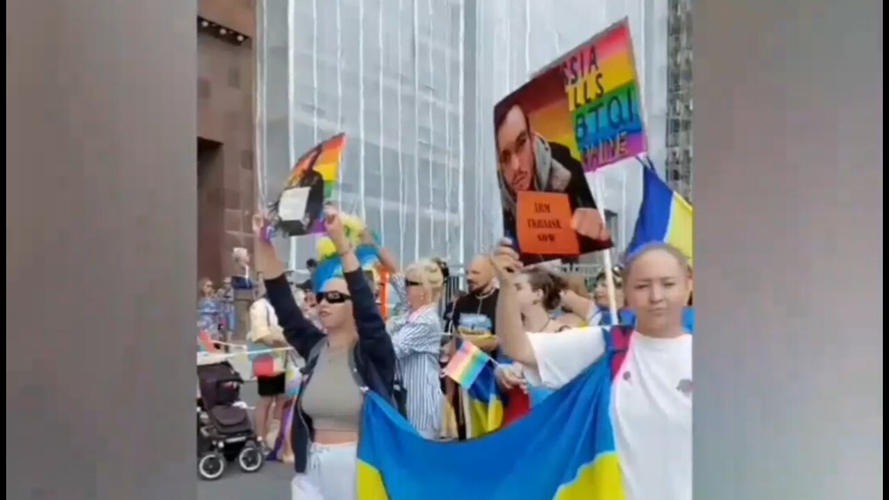 1609. LGBTQ 🏳️‍🌈 In Ukraine 🇺🇦 As in the days of Noah ⌛