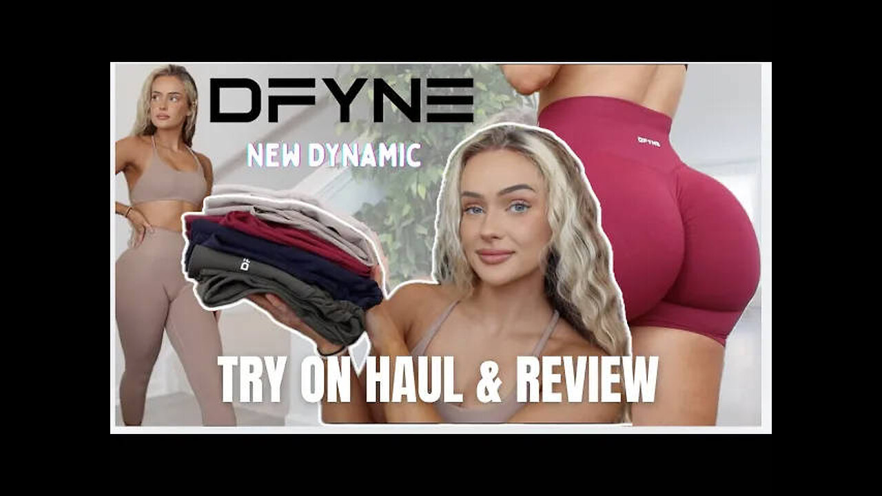 DFYNE Dynamic Collection Try On Haul & Review NEW colors launching 2024 DISCOUNT CODE BAILEY