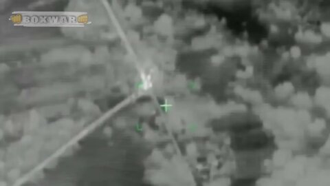 Orlan-10 records the destruction of pickup trucks of the Armed Forces of Ukraine near Lisichansk