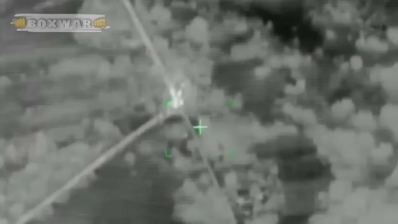 Orlan-10 records the destruction of pickup trucks of the Armed Forces of Ukraine near Lisichansk