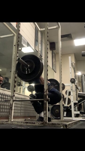 Squat 150kg at 85% 1x1