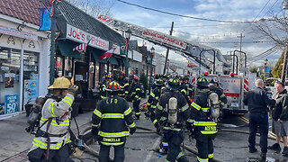 Owner Injured in Pizzeria Fire