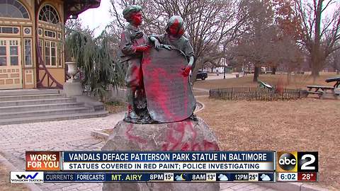 Anthem centennial monument defaced