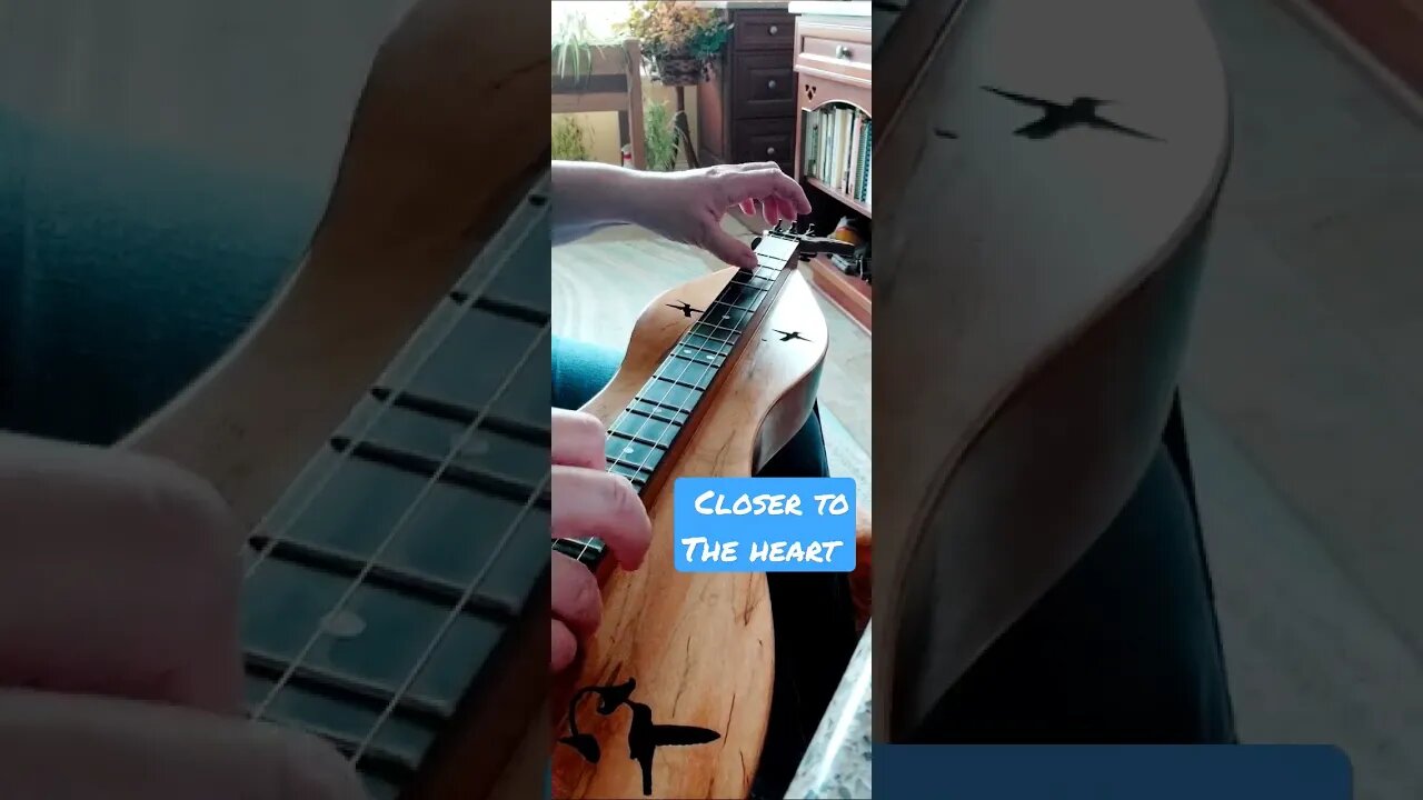 Closer to the Heart - a #Rush song on #dulcimer #music #acousticrock #shorts #70srock #progrock