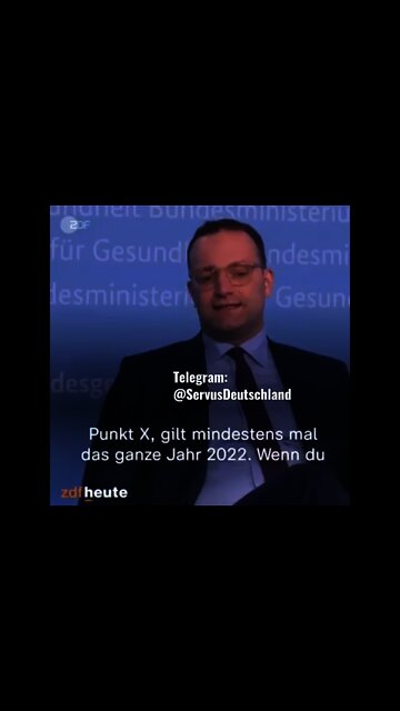 Spahn: 2G für alle, im ganzen Jahr 2022. Egal wie gering die Inzidenz ist.