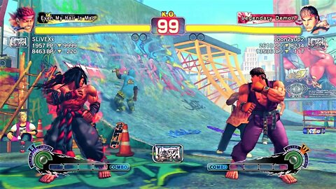 SLiVEXx (Devil Ryu) vs Joon2yup2 (Ryu) - Ultra Street Fighter IV