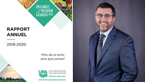 Entrevue James Allen, président - UPA Chaudière-Appalaches
