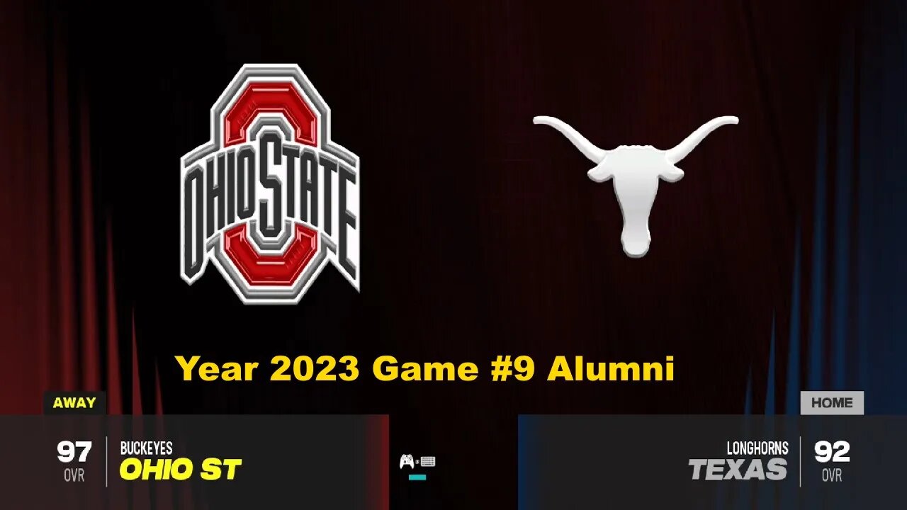 CFB 24 Ohio State Vs Texas Year 2023 Alumni