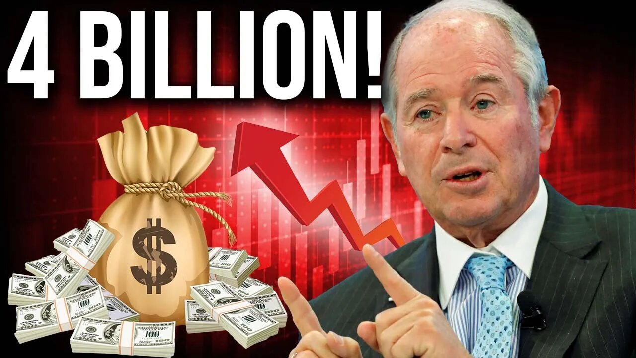 How Stephen Schwarzman Made 4 Billion From Stock Market