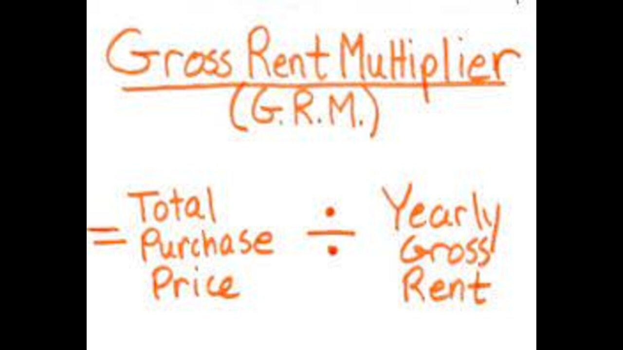 Gross Rent Multiplier, What It Means For Us As Investors