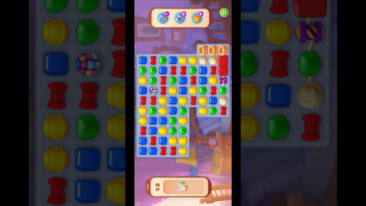 Shorts Playrix Homescapes Gameplay Walkthrough Level 12386-070