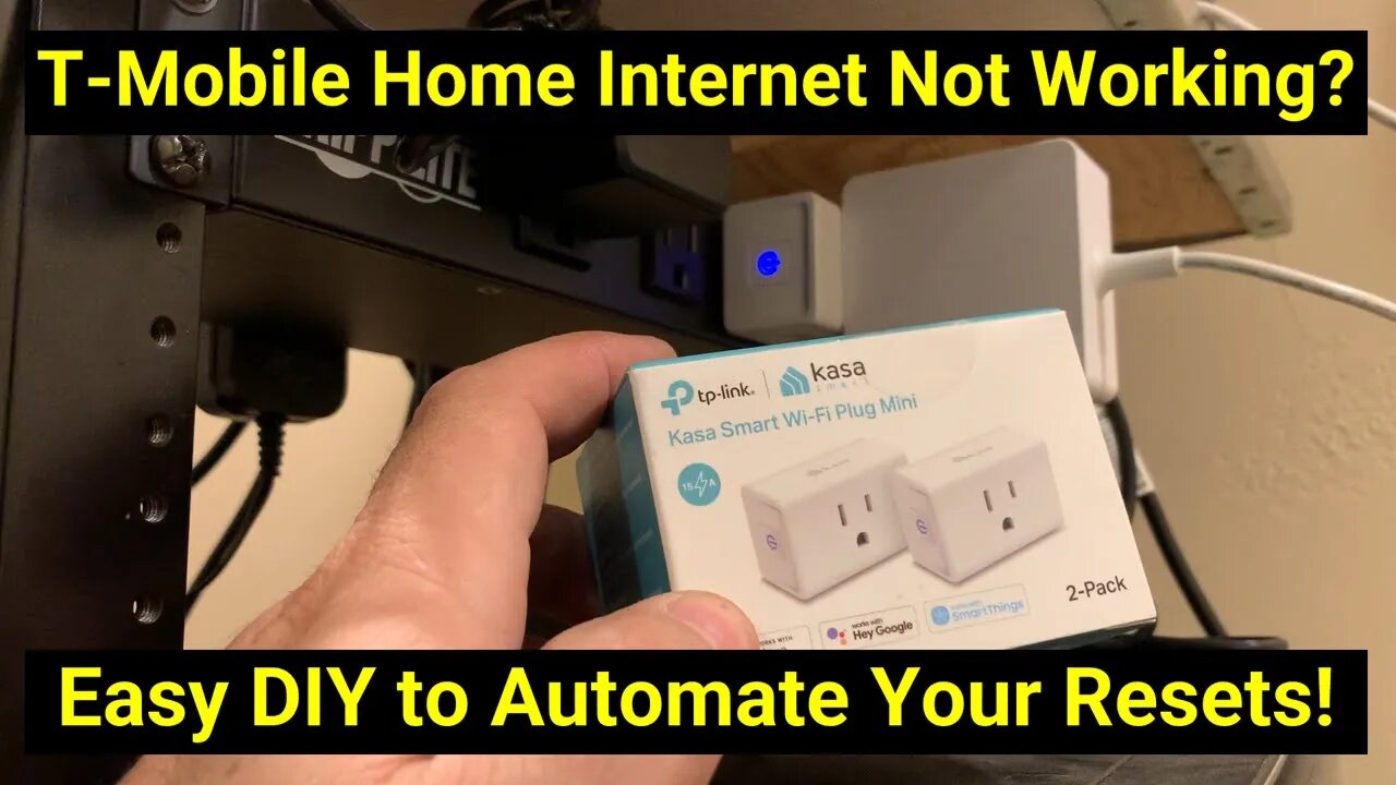 ✅ T-Mobile Performance Fix - Automated Nightly Reset Using Kasa WiFi Plug