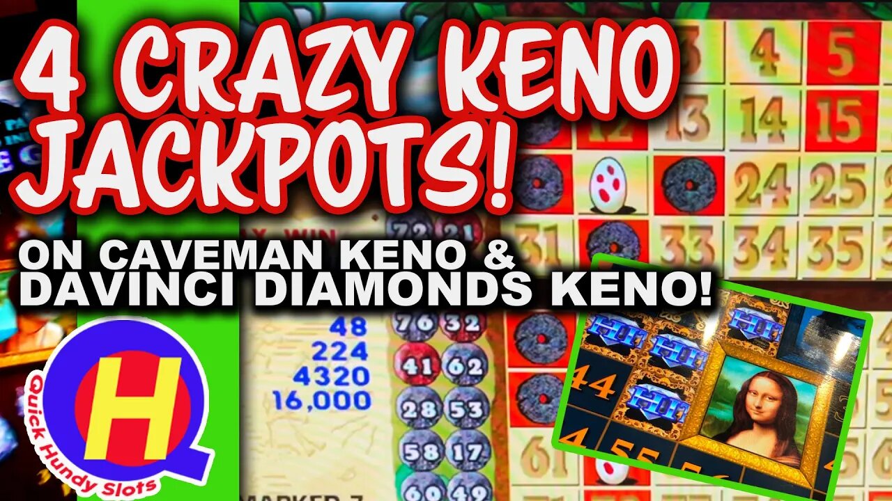 Four Crazy KENO Jackpots! Bread & Butter Strikes Again! #KENONATION