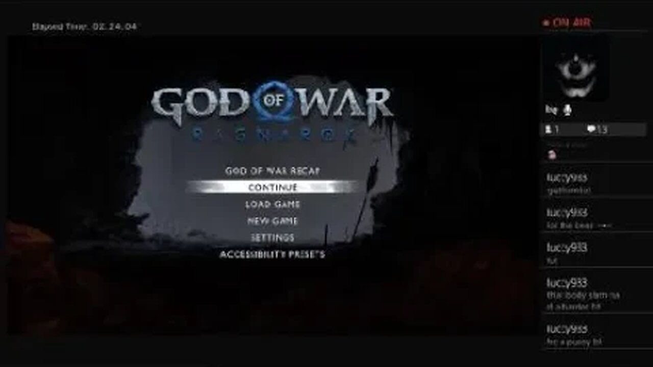 God of War Ragnarök Day2 (First Playthrough)