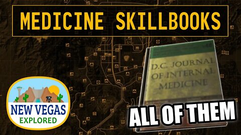 Fallout New Vegas | Medicine Skillbook All Locations Explored