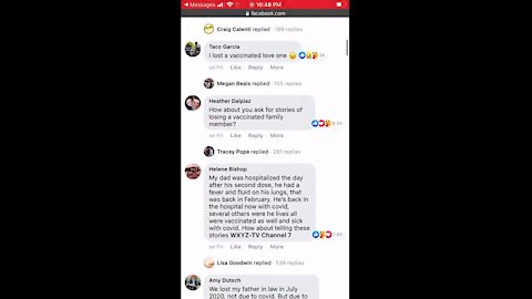 WOW!!! Facebook comments from thousands who lost friends and family to VAX! Unbelievable!!!