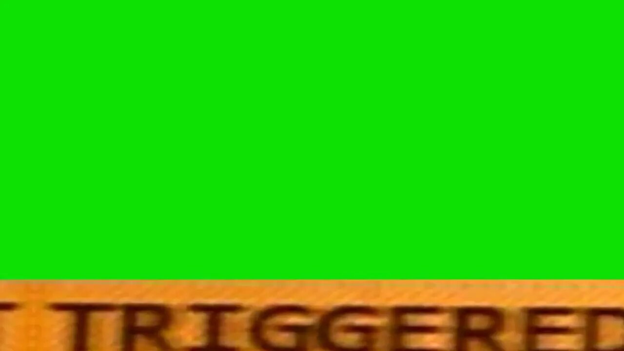 Triggered Video Effect Green Screen With Sound