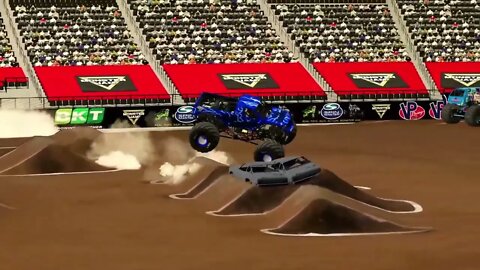 Monster Jam Freestyle #20 BeamNG.Drive Monster Jam #beamngdrive #monsterjam