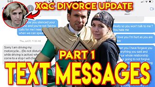 Jason David Frank (Green Ranger)Last Text Messages with with his Tammie Frank - xQc Divorce Update