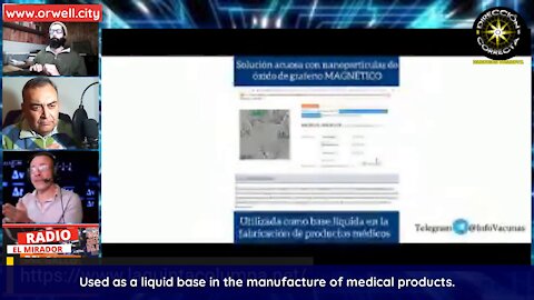 Aqueous solutions containing graphene oxide for medical use have caused magnetism