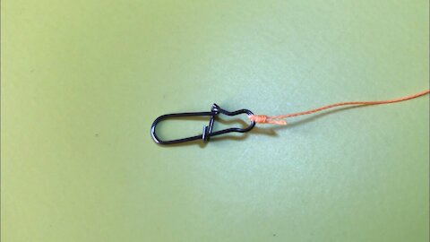 Great fishing knot for fastening