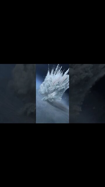 Multiple Asteroid Impacts #shorts