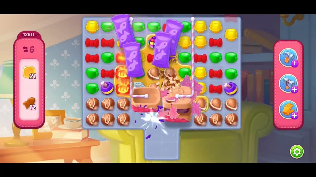 Playrix Homescapes Gameplay Walkthrough Level 12811