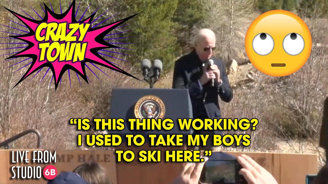 Biden Saves National Park - That's Also His Favorite Ski Spot (Crazy Town)