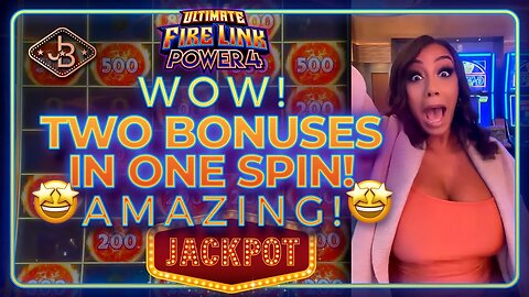 The Ultimate Firelink Power 4 Gives Two Bonuses in One Spin? This is Awesome!